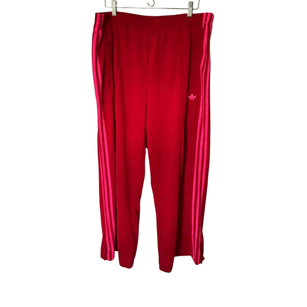 Adidas Originals Women's 2PC Tracksuit Set Red Pink 2XL NWOT - Picture 4 of 16